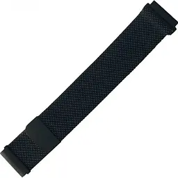 Універсальний ремінець DK Milanes Design Band для Amazfit Bip 20mm Black [36036] - мініатюра 2