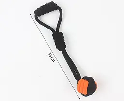 Іграшка-канат для собак Derby Braided Dog Rope Toy - мініатюра 3