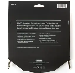 Кабель інструментальний Dunlop DCIS10 MXR Standard Instrument Cable 3.0m (10ft) - мініатюра 2