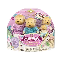 Набір фігурок Li'l Woodzeez Сім'я Їжачків 4од книжка EN det0018400 - мініатюра 2