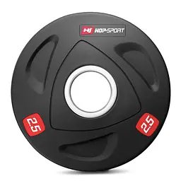 Набір дисків олімпійських Hop-Sport 4 х 2,5кг - мініатюра 3