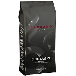 Кава в зернах Carraro Globo Arabica 1 кг