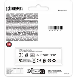 USB флеш-накопичувач Kingston DataTraveler Exodia G2 256GB USB-A 3.2 Gen 1 (DTXG2/256GB) [169503] - мініатюра 5