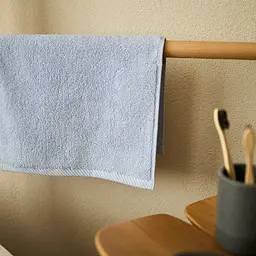 Рушник MBM HOME Теплі дюни 50x90 см світло-блакитний (BT-19 M LIGHT BLUE) - мініатюра 9