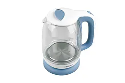 Електрочайник скляний Maestro MR-056-Blue 1.7 л 2200Вт