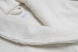 Халат unisex Lotus Home - Bold New Microcotton off white махровий M - мініатюра 4