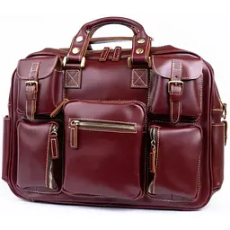 Дорожня шкіряна сумка-портфель Vintage 40х29,5х10 см sum0012858