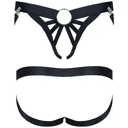 Чоловічі труси Regnes Fetish Planet otwarty XXL/XXXL (чорний)