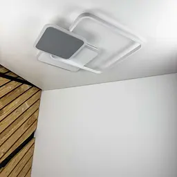 Світильник LED smart TRIO+пульт 80W 3000-6000K IP20 квадрат Violux ( 220375 ) - мініатюра 2