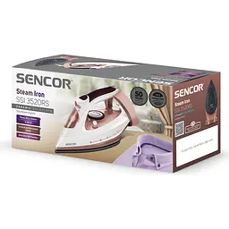 Праска Sencor білий-золото 3100 Вт (SSI3520RS) - мініатюра 14