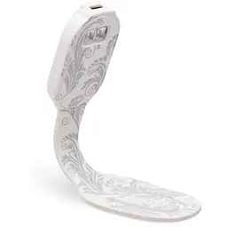 Закладка-ліхтарик Flexilight Rechargeable Класика Білі квіти, 14,7х3,6х1,3 см (FLRWF) - мініатюра 3