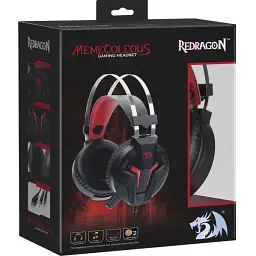 Гарнітура Redragon Memecoleous Black-Red (75096) (6456427) - мініатюра 5