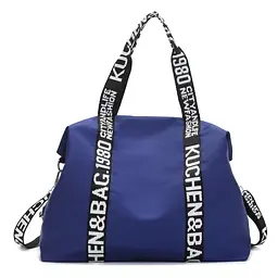 Сумка жіноча через плече Kuchen Italian Bags Синій 51х15х38 см (id_1041)