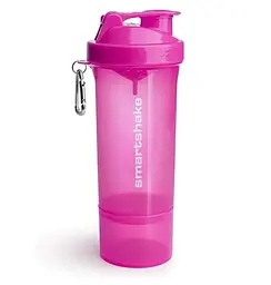 Шейкер спортивний SmartShake Slim 500 мл Neon Pink (10253201) - мініатюра 1