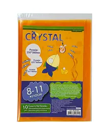 Обкладинка для підручників Crystal, 8-11 клас, ZB.4729, 10 шт.