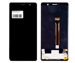 Дисплей Nokia 7 Plus Dual Sim (TA-1046/TA-1055) чорний