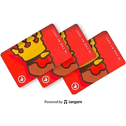 Криптогаманець Tangem 2.0 COQ Wallet набір з 3 карт (TG-COQ) - мініатюра 2