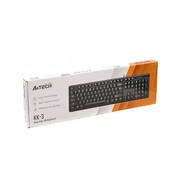 Клавіатура A4Tech KK-3 USB Black (4711421960809) - мініатюра 4