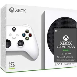 Microsoft Xbox Series S 512Gb + Xbox Game Pass Ultimate (12 місяців)
