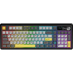 Клавіатура Ajazz AK980 V2 Gift Switch V2 Black/Grey/Yellow (AK980-V2-G-BGY) [156884]