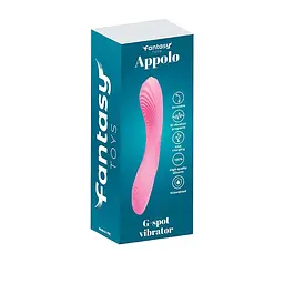 Вібратор Fantasy Apollo G-spot 20 см (рожевий) - мініатюра 11