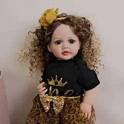Реалістична Кукла Реборн 55 см повністю силіконова Doll Reborn Baby Born К0100511