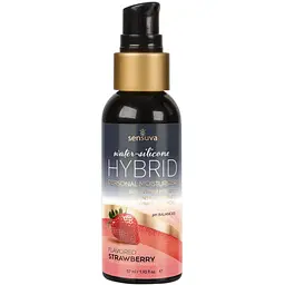 Змазка водно-силіконова Sensuva Hybrid Strawberry (57 мл)