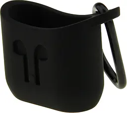 Сумка для навушників TOTU CRG01 Protective Case для Airpods Black - мініатюра 4