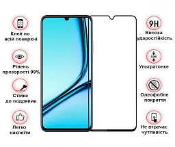 Скло захисне BeCover Realme Note 50 Black (711317) - мініатюра 4