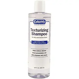 Шампунь Davis Texturizing Shampoo девіс текстуруючий для жорсткої та об'ємної вовни у собак та котів 355 мл
