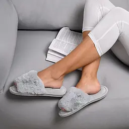Кімнатні капці MBM My Home Nana розмір 40-41 світло-сірі (SL-03 40-41 LIGHT GRAY) - мініатюра 4