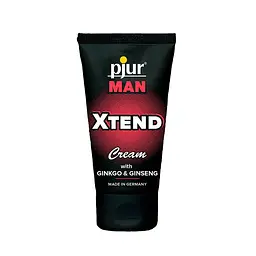 Крем для пеніса стимулювальний pjur MAN Xtend Cream 50 ml, з екстрактом гінкго та женьшеню