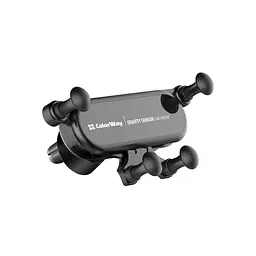 Універсальний автотримач ColorWay Gravity Sensor Holder Black (CW-CHG11-BK) - мініатюра 4