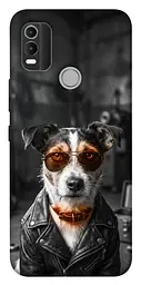 TPU чохол Demsky Jack rassel для Nokia C21 Plus