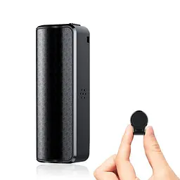Міні-диктофон на магніті QZT Q70 8 ГБ Black