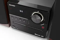 Мікросистема Sharp Micro Sound System Brown (XL-B512(BR)) - мініатюра 3