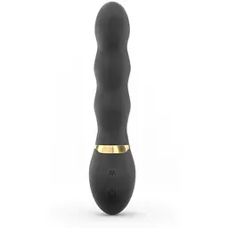 Вібратор ультрастимулюючий Dorcel Too Much Rechargeable Black Гнучкий 3 вібромотори - мініатюра 2