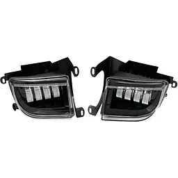 Протитуманні фари LED Chevrolet Lacetti 40W DRL Металевий корпус з кипленнями (GFLacetti)
