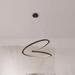 Люстра MJ-Light HELIX D600 4000K BK 12026 - мініатюра 4