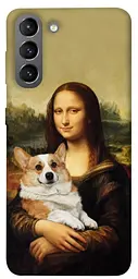 TPU чехол Demsky Mona corgi для Samsung Galaxy S21