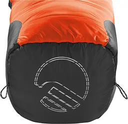 Спальний мішок Ferrino HL Mystic -10°C Orange-Black (Left) (86267HAA) - мініатюра 3