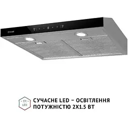Витяжка пласка Perfelli RINCI 6CWX Inox - мініатюра 3