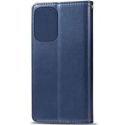 Шкіряний чохол-книжка Getman Gallant (PU) для Motorola Moto G87 5G Синій - мініатюра 4