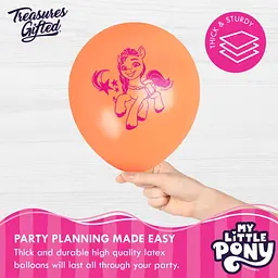 Набір повітряних кульок My Little Pony для вечірки 12 шт - мініатюра 2