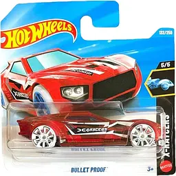Базова машинка Hot Wheels X Raycers Bullet Proof червона (5785) JJJ85-N521