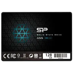 Накопичувач SSD Silicon Power Sata 2.5" 128GB A55 120 (SP128GBSS3A55S25) Б/в
