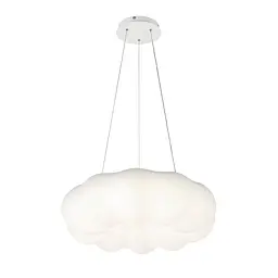 Люстра LED Levistella 797MD6013 (450), 48W, 450х120 мм, три режими світла, пульт, сучасний стиль для дому - мініатюра 3