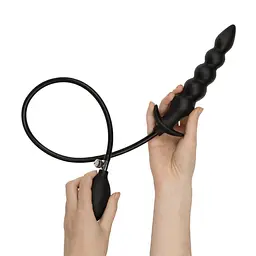 Анальна пробка EasyToys Anal Collection 20 см (чорний) - мініатюра 4