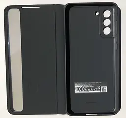 Оригінальний чохол-книжка для Samsung Galaxy S21 Plus Black S-View Clear View Cover Smart (EF-ZG996CBEGRU) - мініатюра 3
