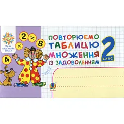 Повторюємо таблицю множення із задоволенням. 2 клас. НУШ - Марко Беденко